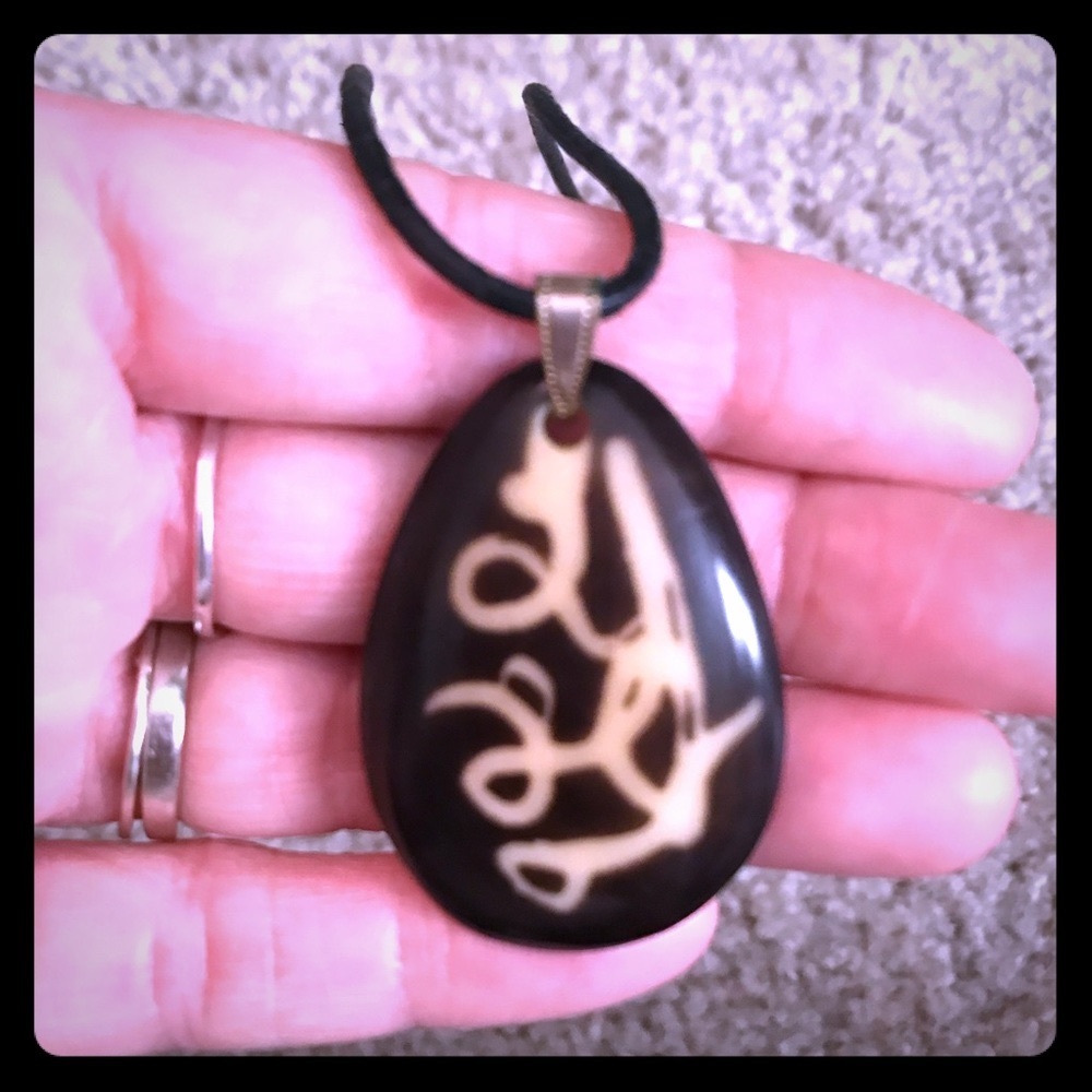 Vegetable Ivory Pendant 🩶🐘